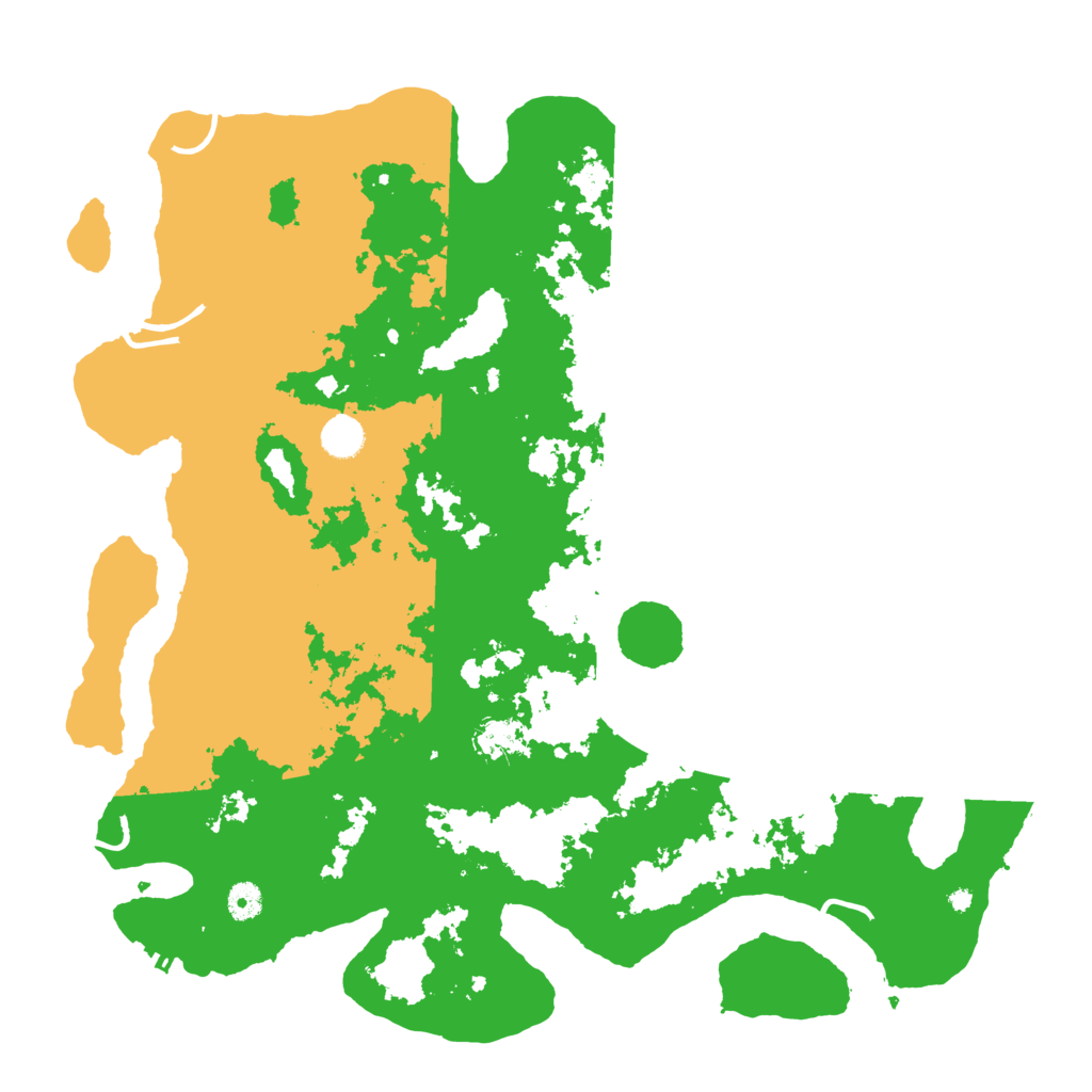 Biome Rust Map: Procedural Map, Size: 4500, Seed: 750594510