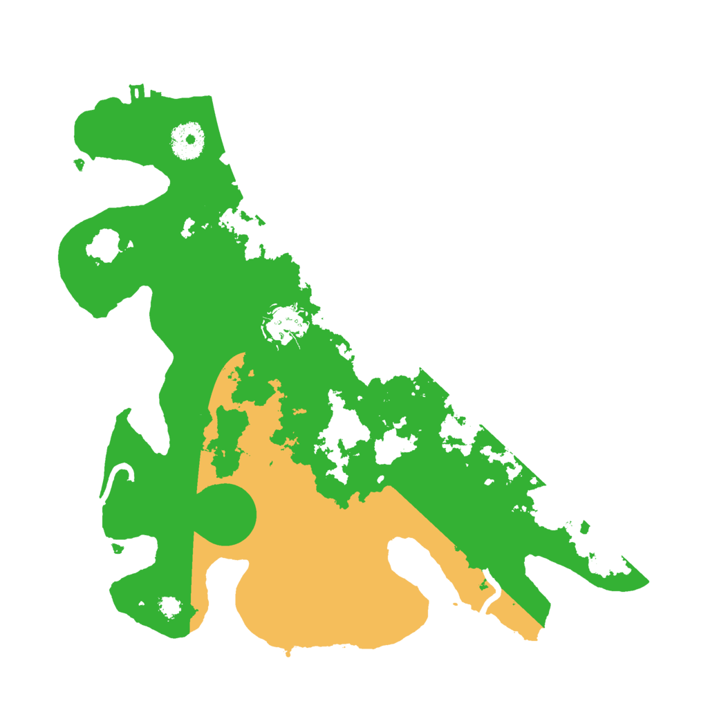 Biome Rust Map: Procedural Map, Size: 3000, Seed: 312196654