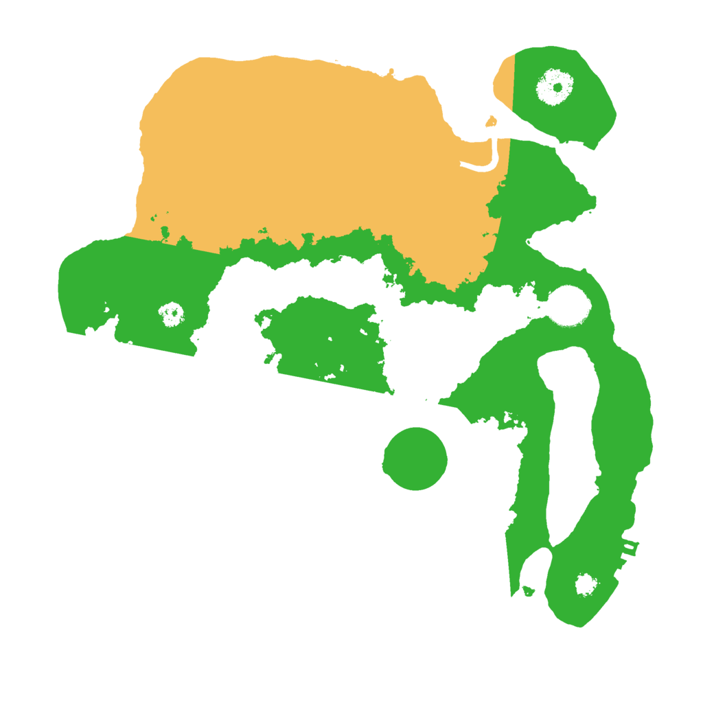 Biome Rust Map: Procedural Map, Size: 3000, Seed: 1404352434