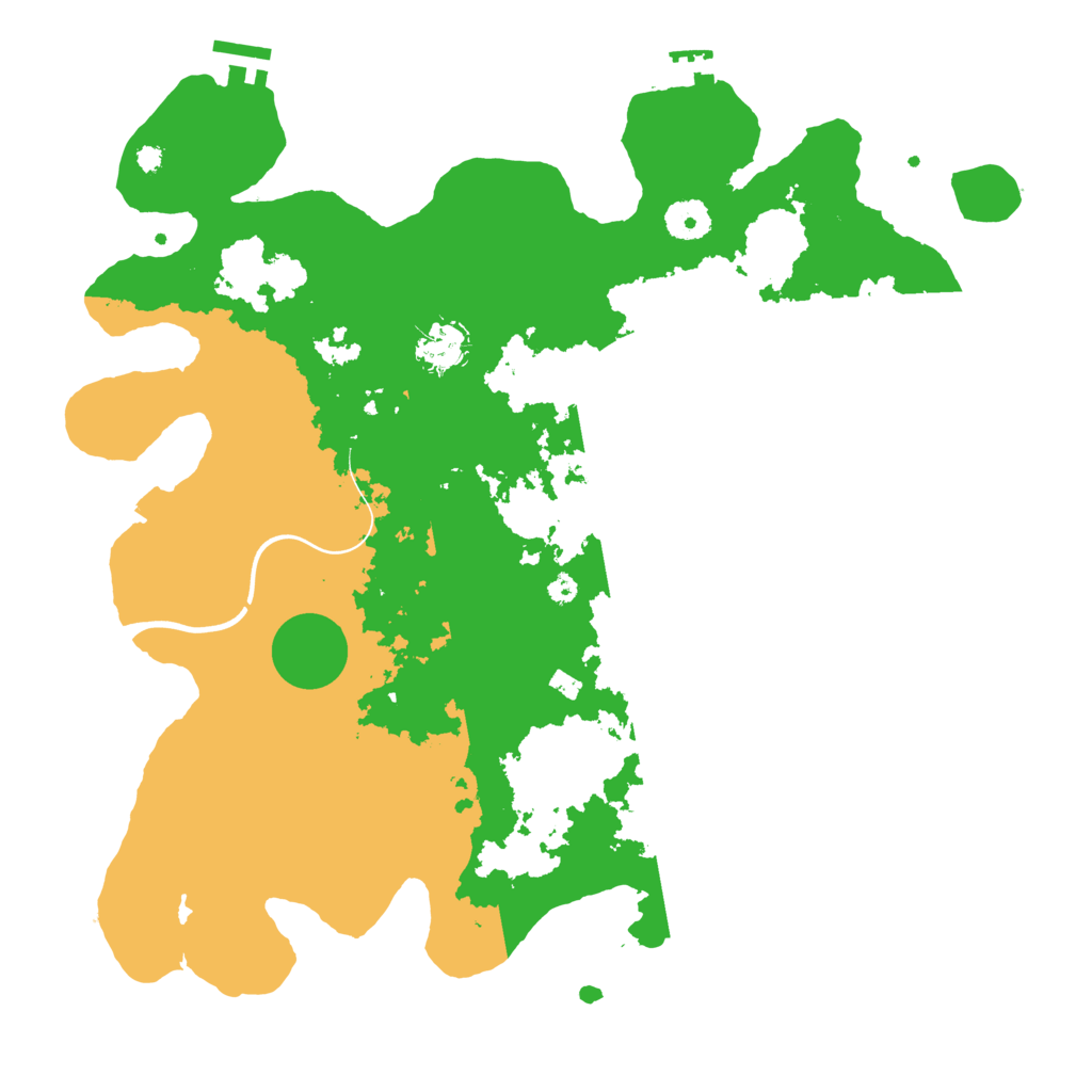 Biome Rust Map: Procedural Map, Size: 3800, Seed: 680166761