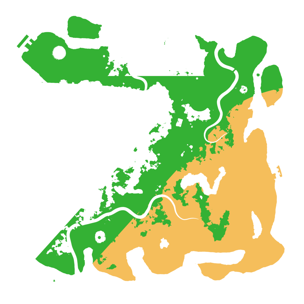 Biome Rust Map: Procedural Map, Size: 4000, Seed: 1176268544
