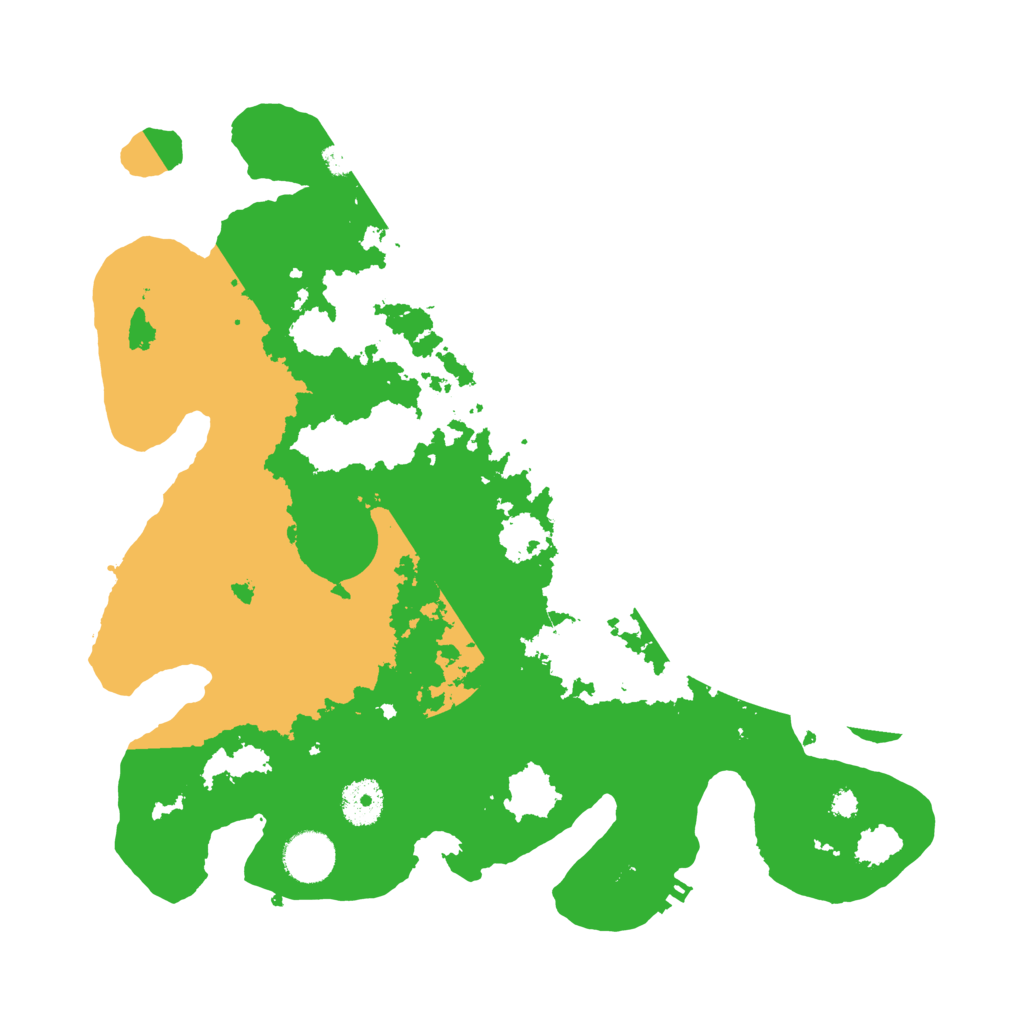 Biome Rust Map: Procedural Map, Size: 3500, Seed: 103983414