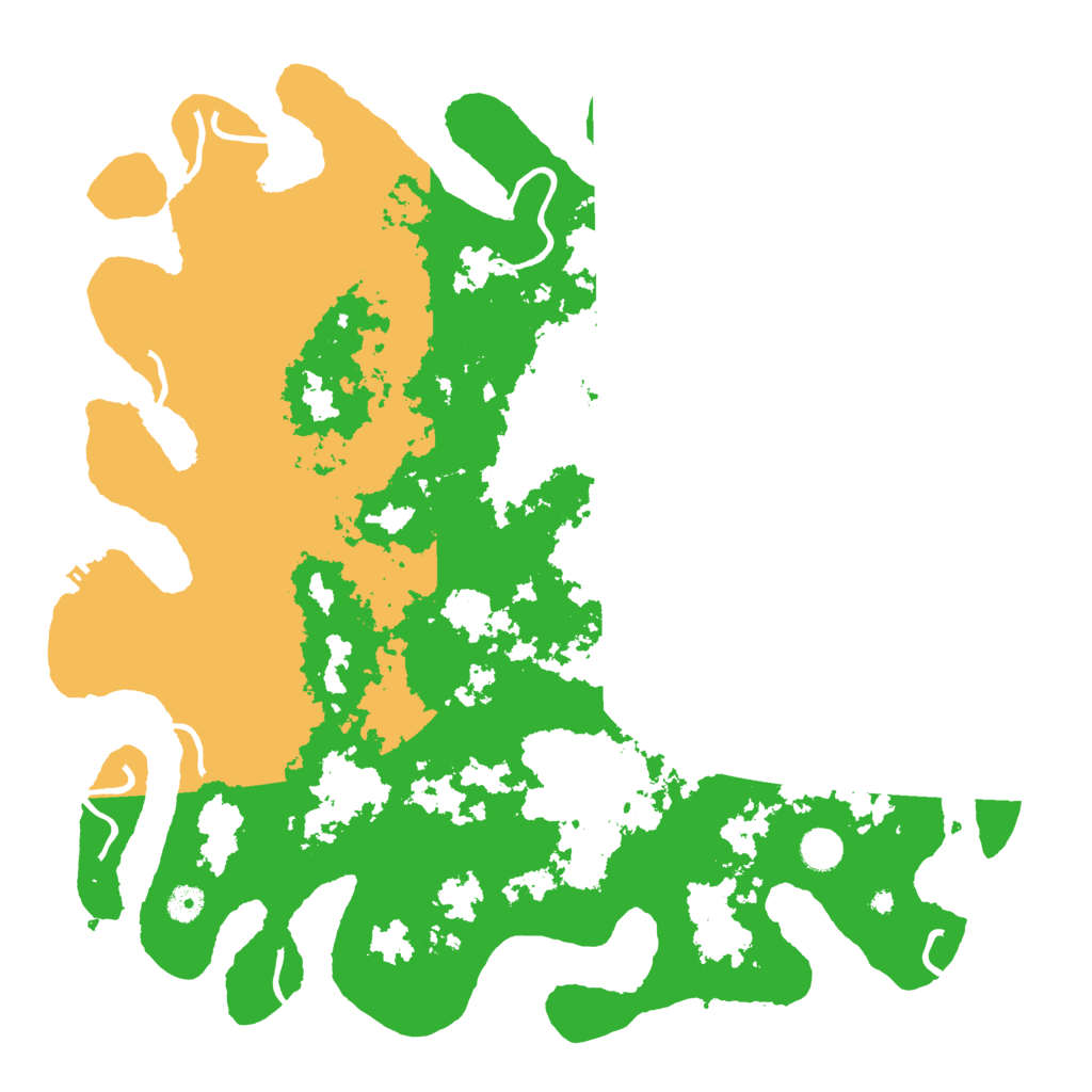 Biome Rust Map: Procedural Map, Size: 4500, Seed: 5775078