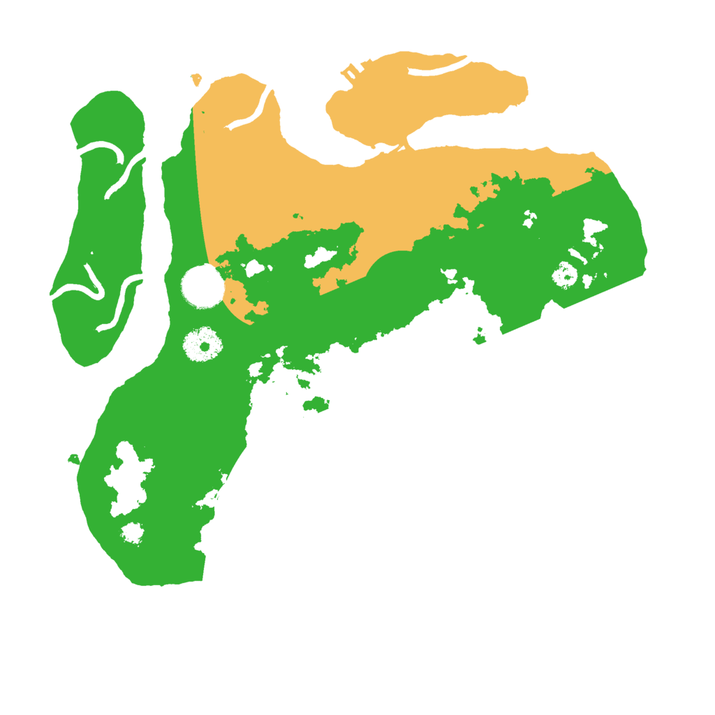 Biome Rust Map: Procedural Map, Size: 3000, Seed: 67110782