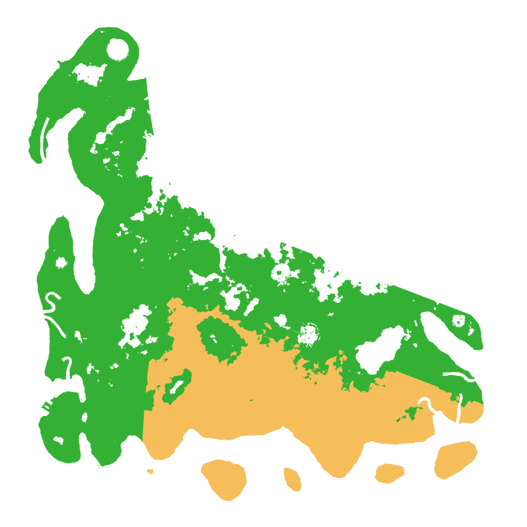 Biome Rust Map: Procedural Map, Size: 4300, Seed: 6421938