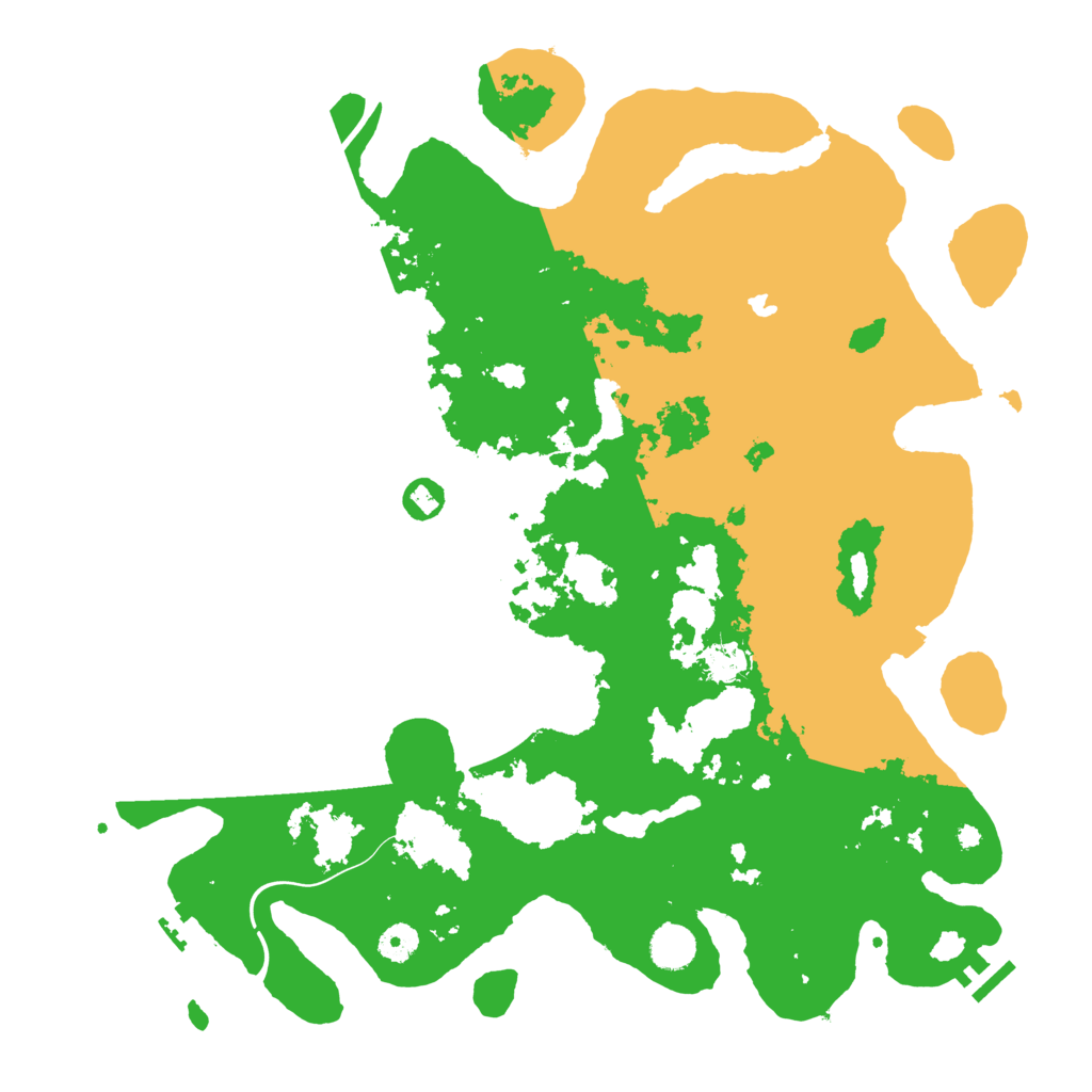 Biome Rust Map: Procedural Map, Size: 4250, Seed: 2135671727