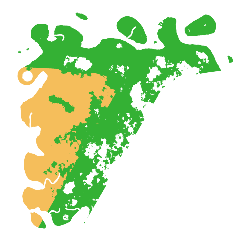 Biome Rust Map: Procedural Map, Size: 4250, Seed: 550728794