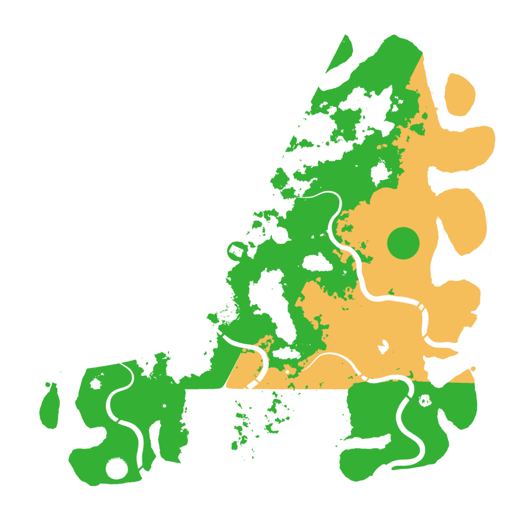 Biome Rust Map: Procedural Map, Size: 4250, Seed: 2138871558