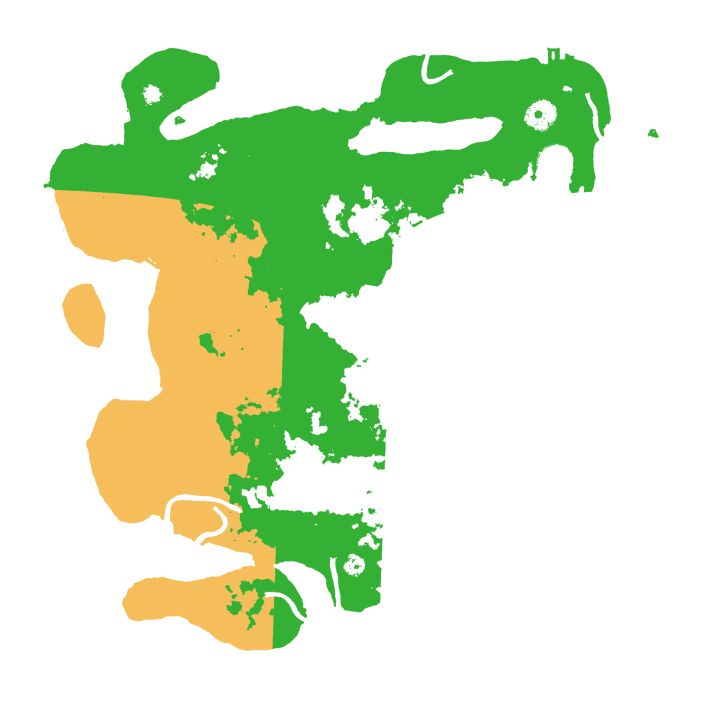 Biome Rust Map: Procedural Map, Size: 3500, Seed: 6732338