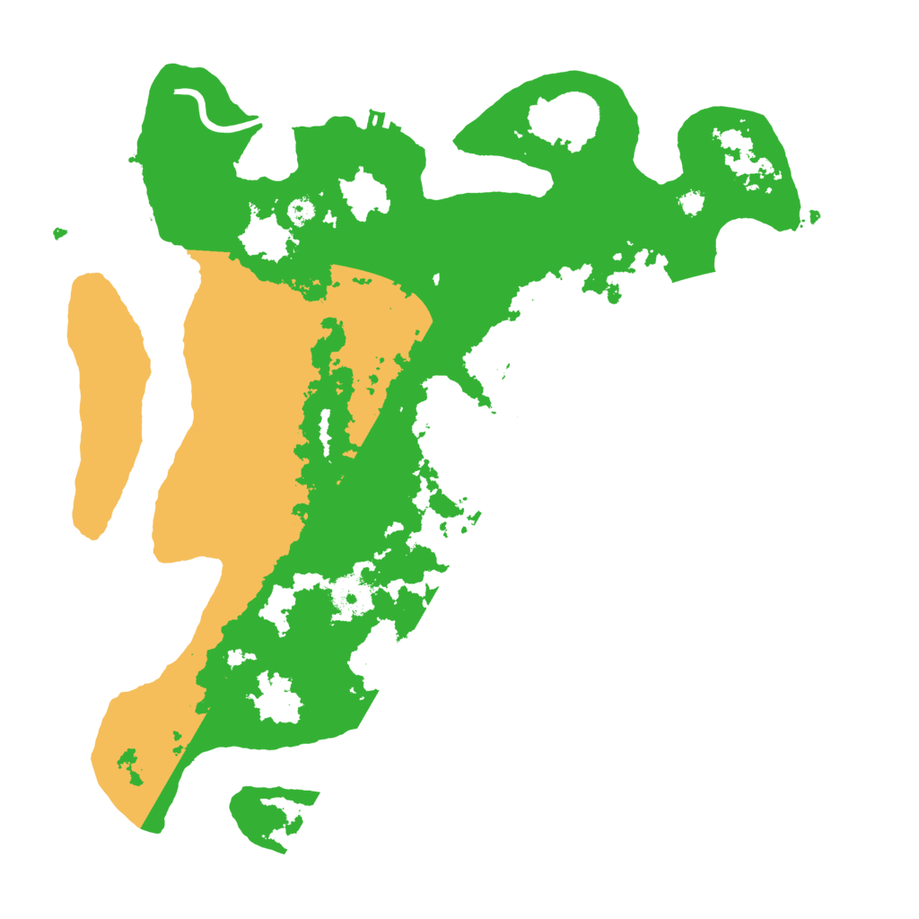 Biome Rust Map: Procedural Map, Size: 3500, Seed: 32272396