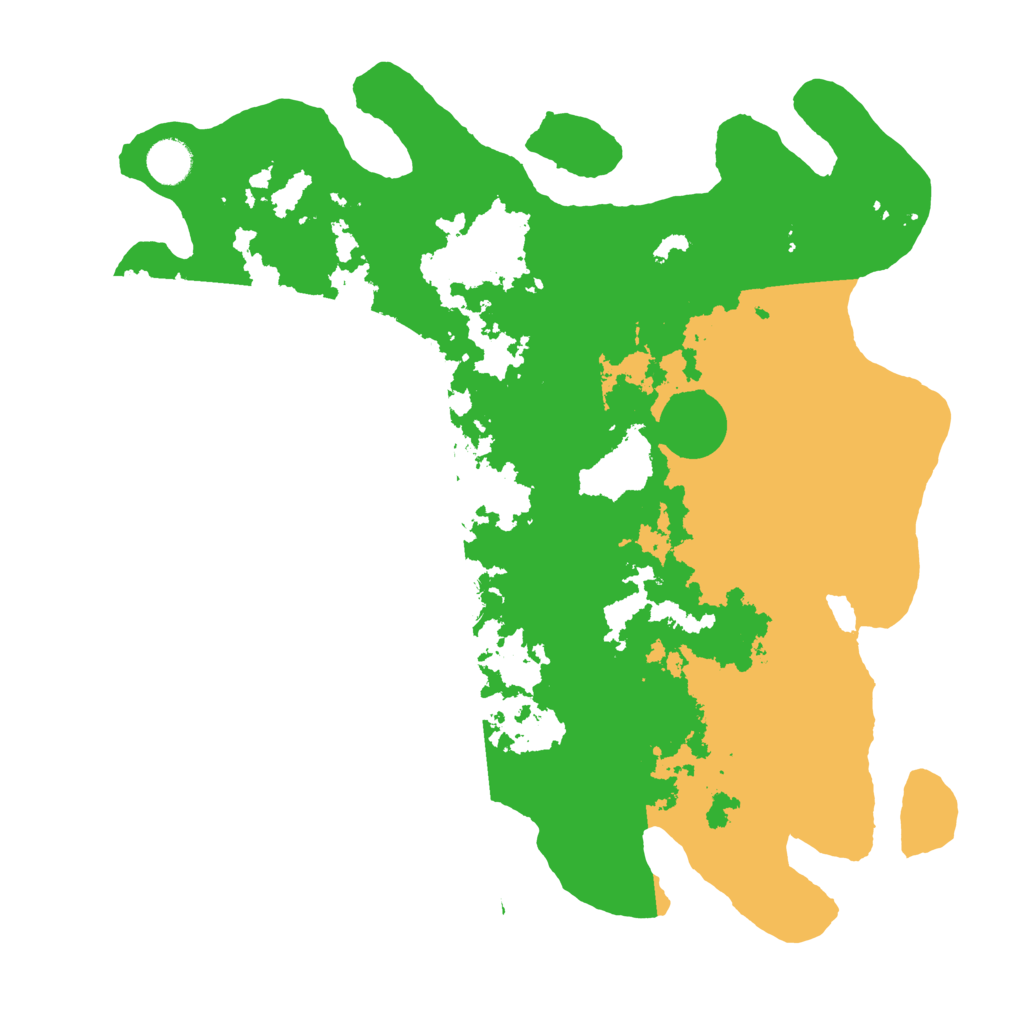 Biome Rust Map: Barren, Size: 4000, Seed: 254862935