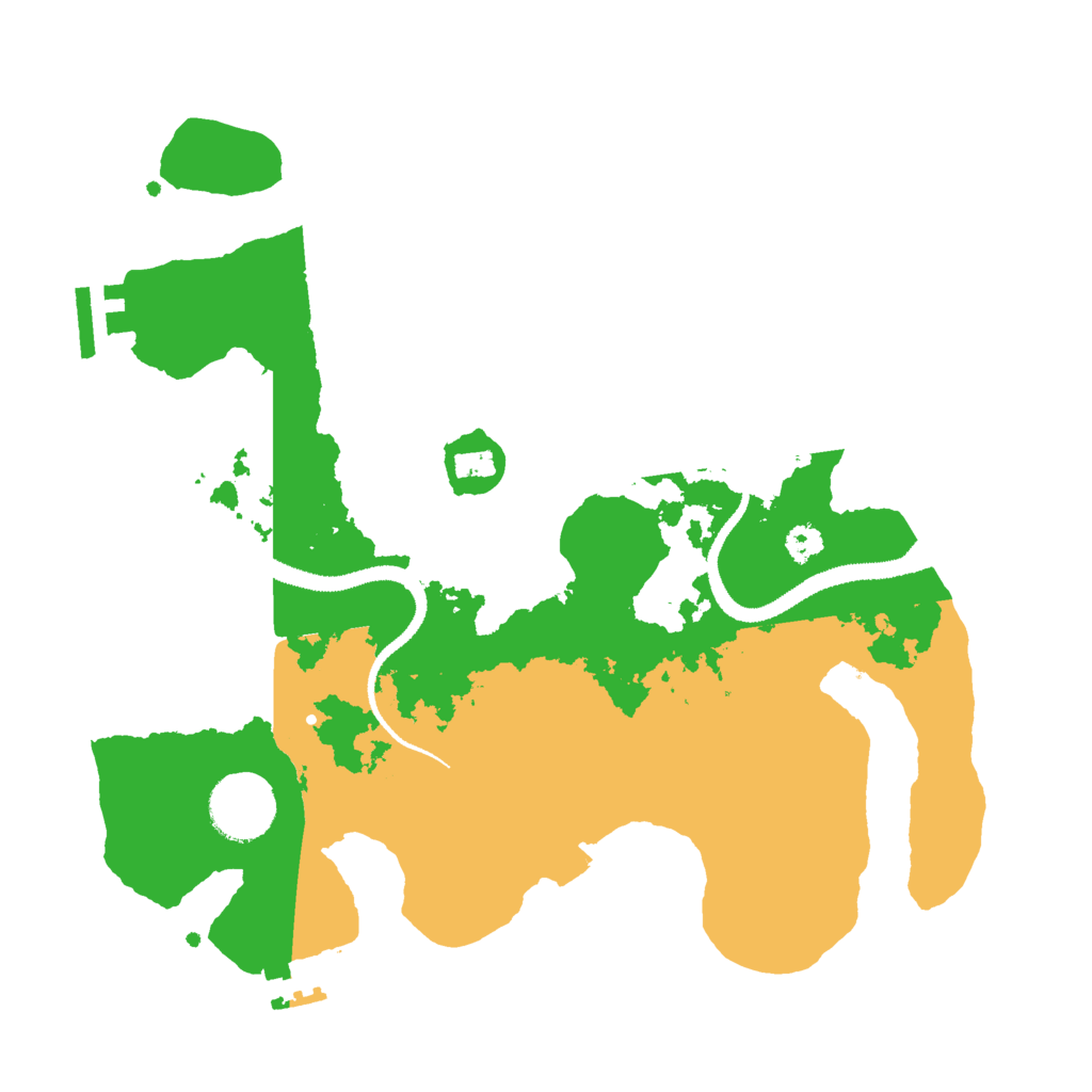 Biome Rust Map: Procedural Map, Size: 3000, Seed: 1537