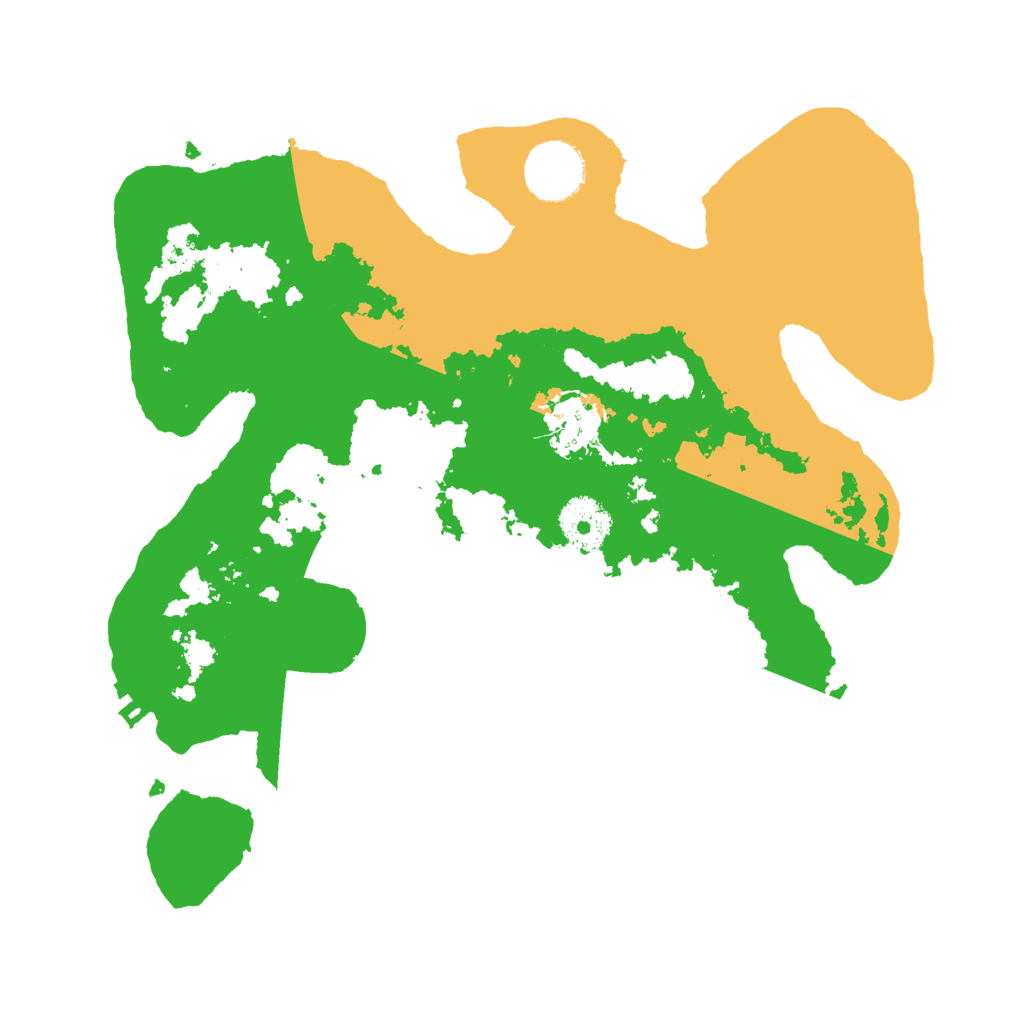 Biome Rust Map: Procedural Map, Size: 3000, Seed: 555