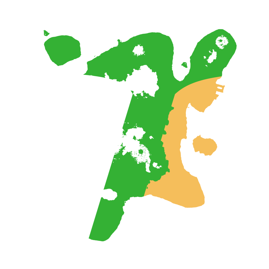 Biome Rust Map: Procedural Map, Size: 2250, Seed: 478021