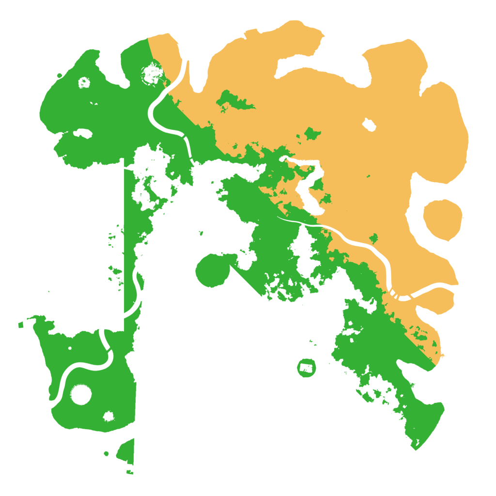 Biome Rust Map: Procedural Map, Size: 4250, Seed: 261658870