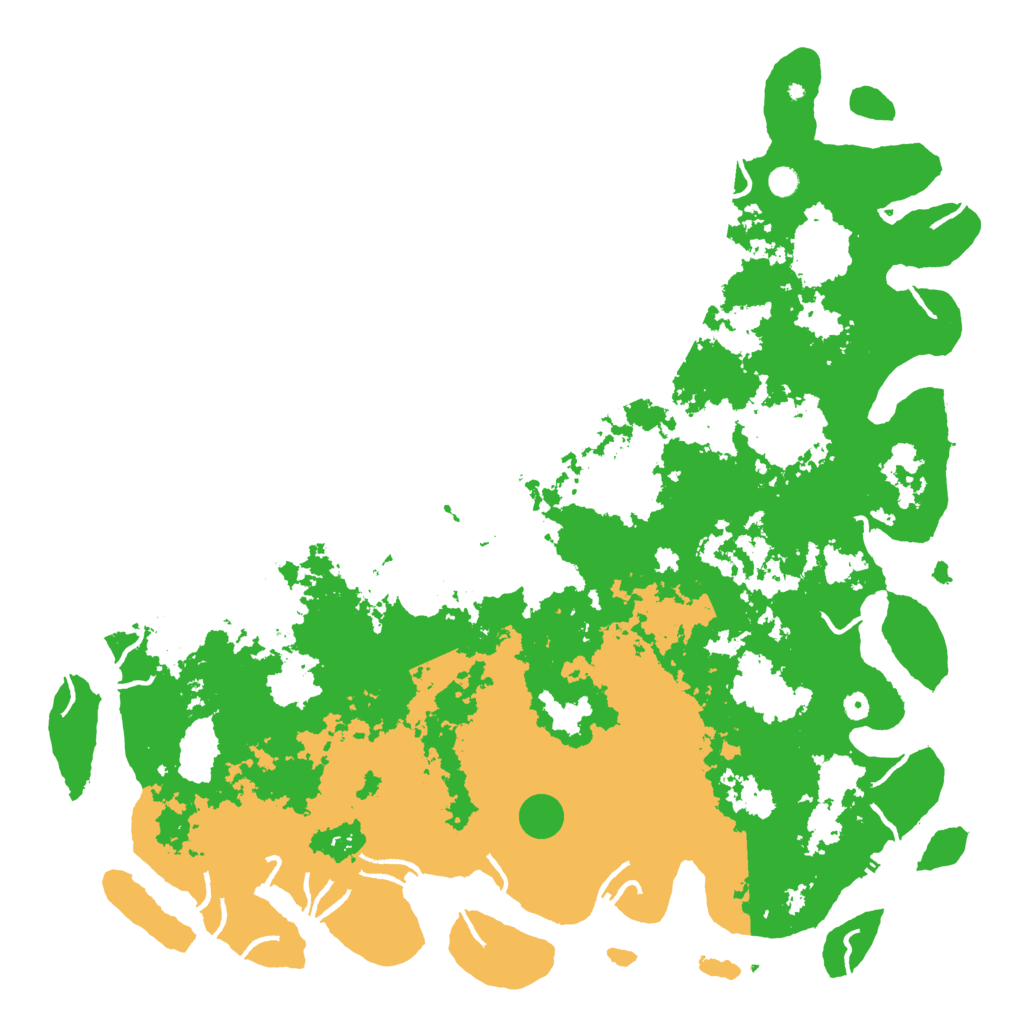 Biome Rust Map: Procedural Map, Size: 6000, Seed: 186506019