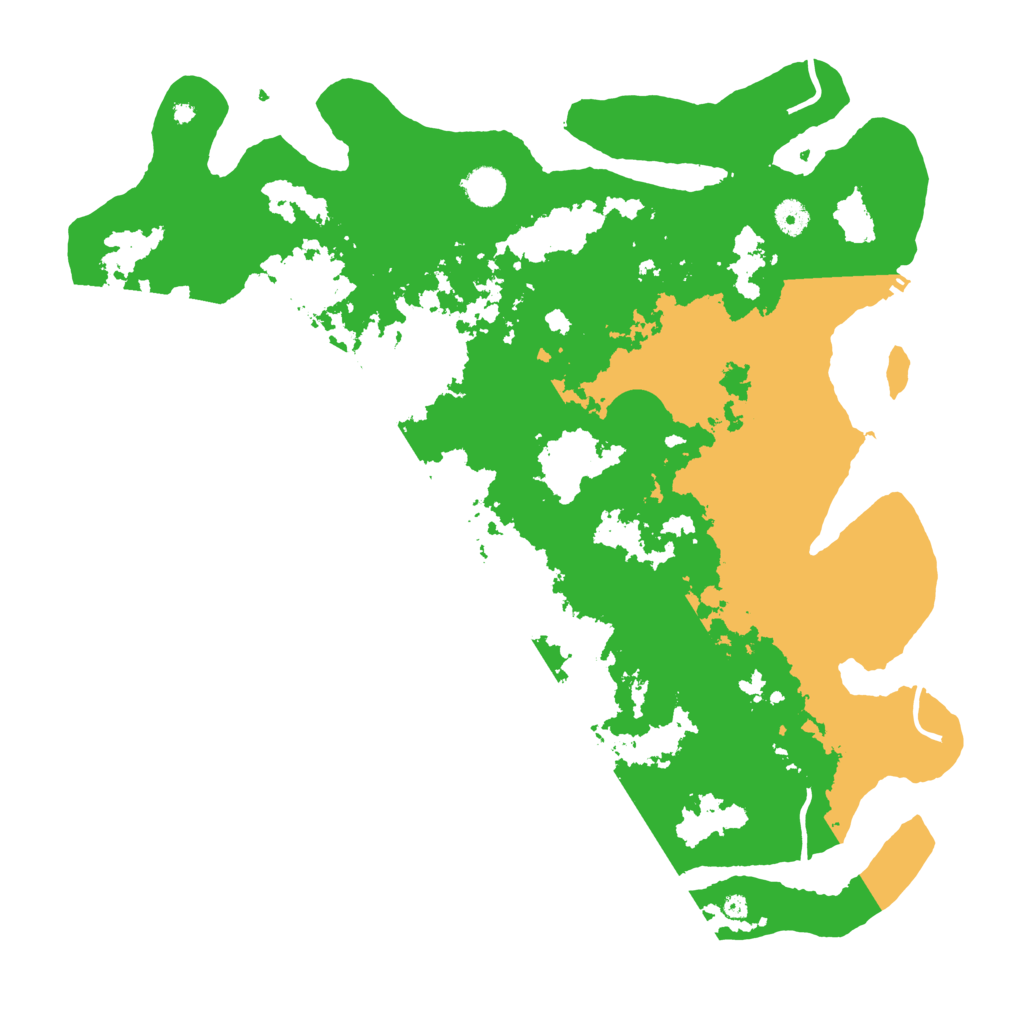 Biome Rust Map: Procedural Map, Size: 4500, Seed: 756008773