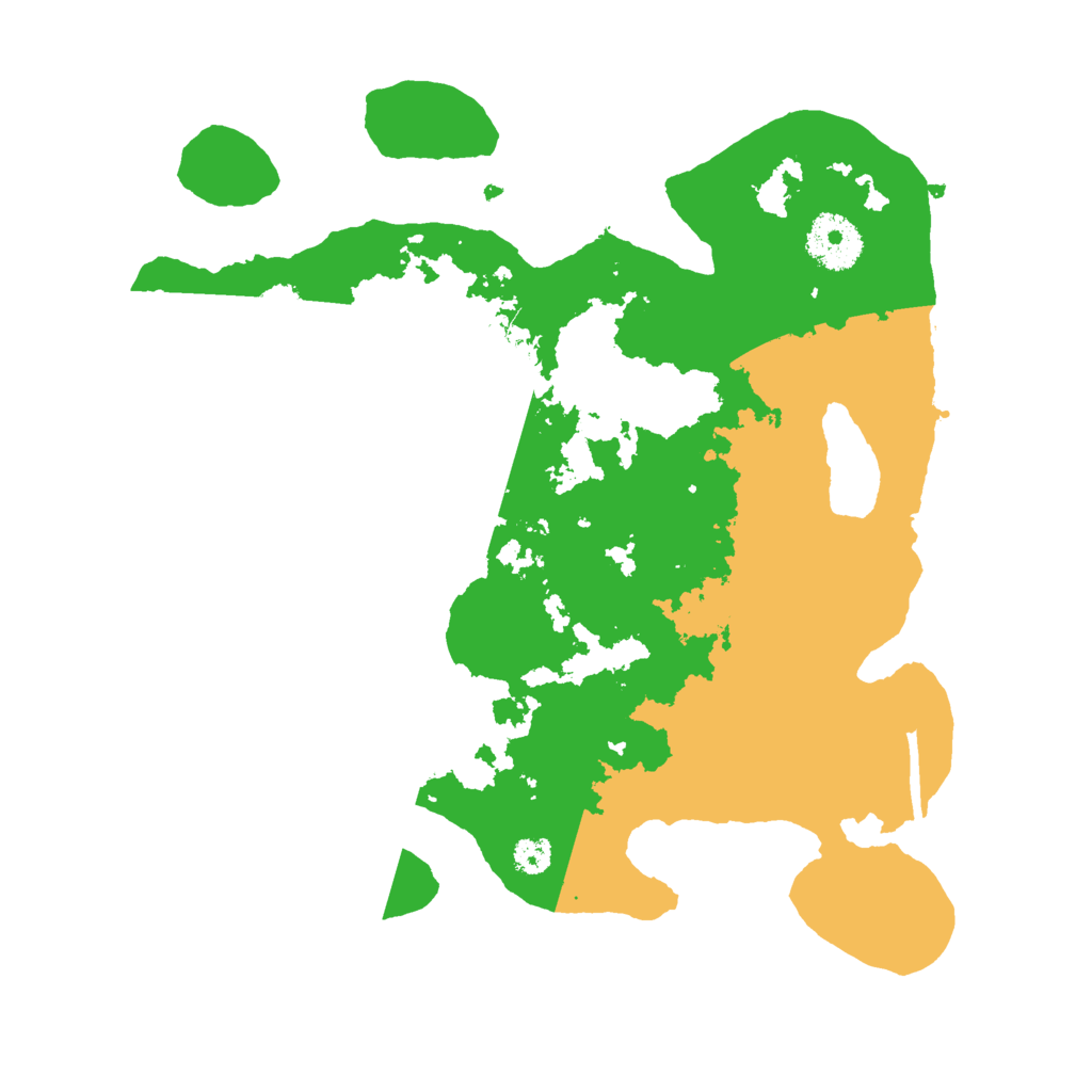 Biome Rust Map: Procedural Map, Size: 3000, Seed: 2439146
