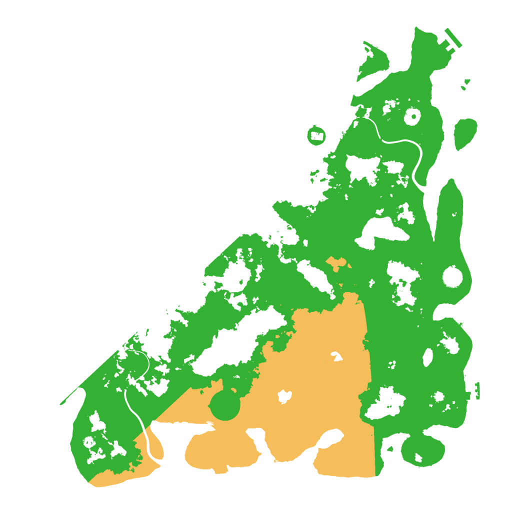 Biome Rust Map: Procedural Map, Size: 4500, Seed: 1611474328