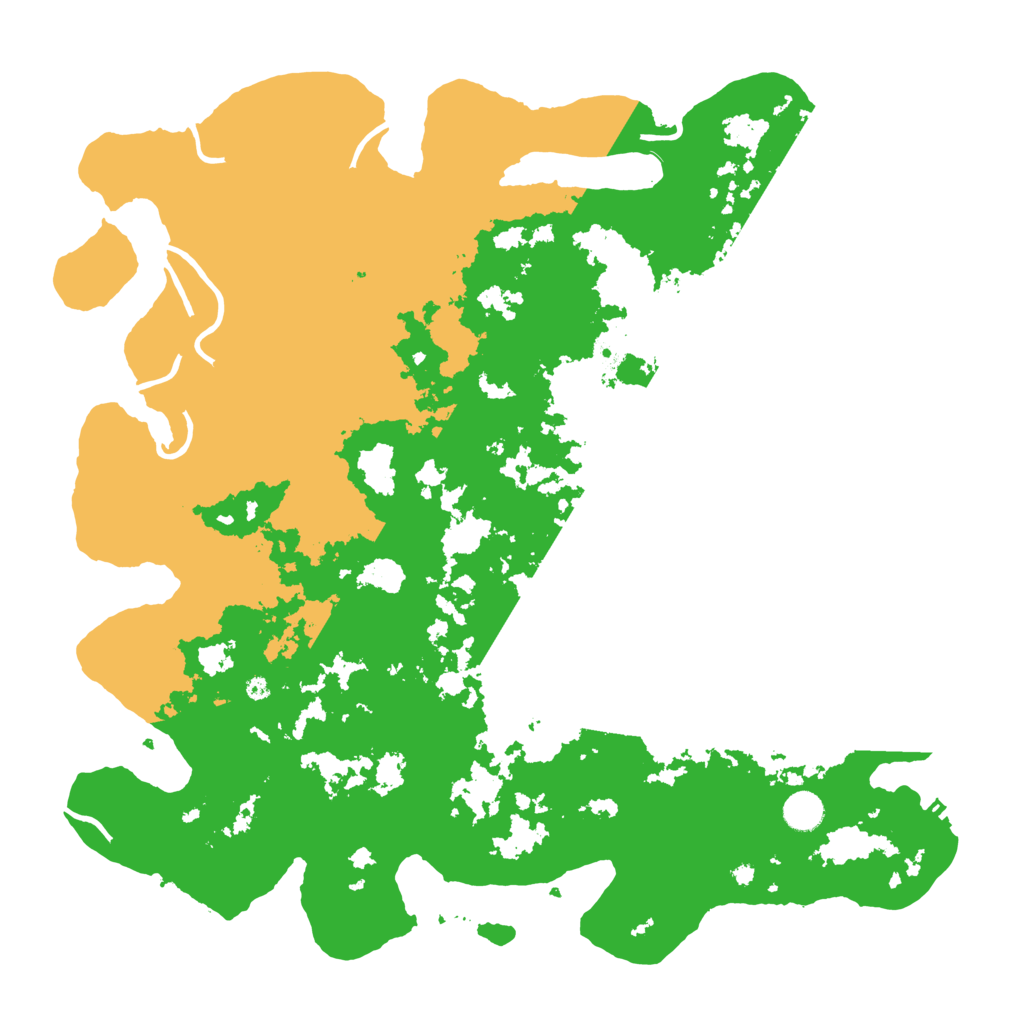 Biome Rust Map: Procedural Map, Size: 4500, Seed: 5174870
