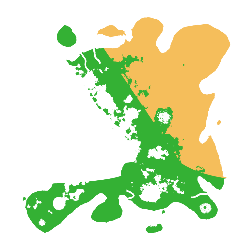 Biome Rust Map: Procedural Map, Size: 3500, Seed: 23759802