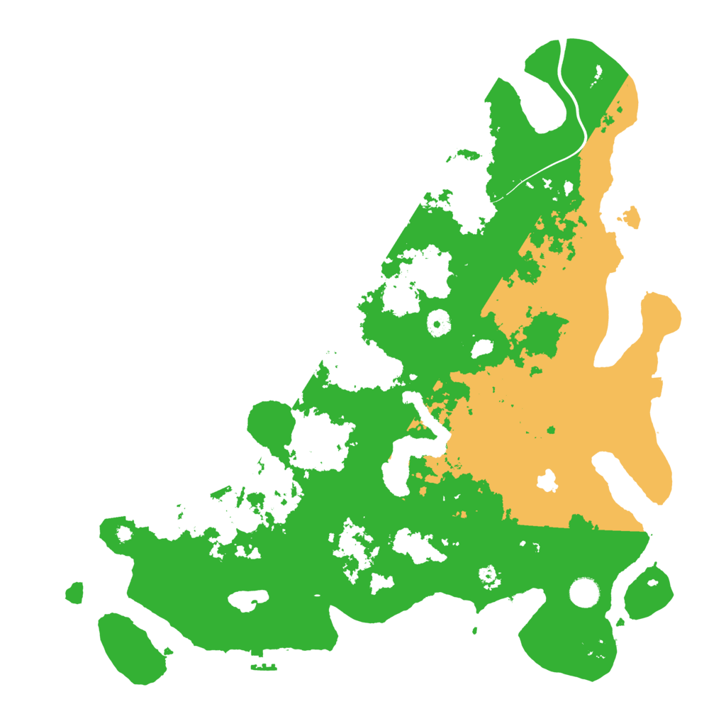 Biome Rust Map: Procedural Map, Size: 4250, Seed: 29525325