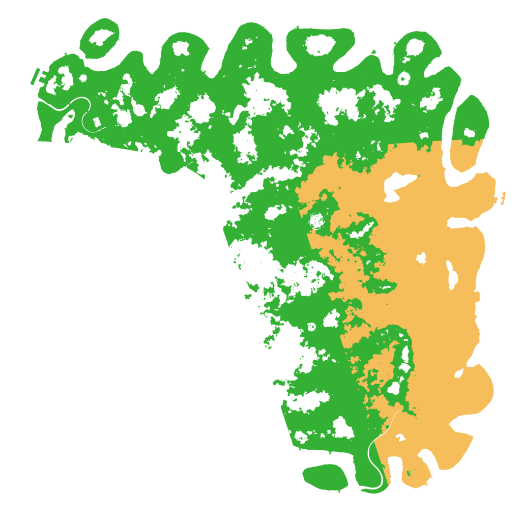 Biome Rust Map: Procedural Map, Size: 6000, Seed: 11944