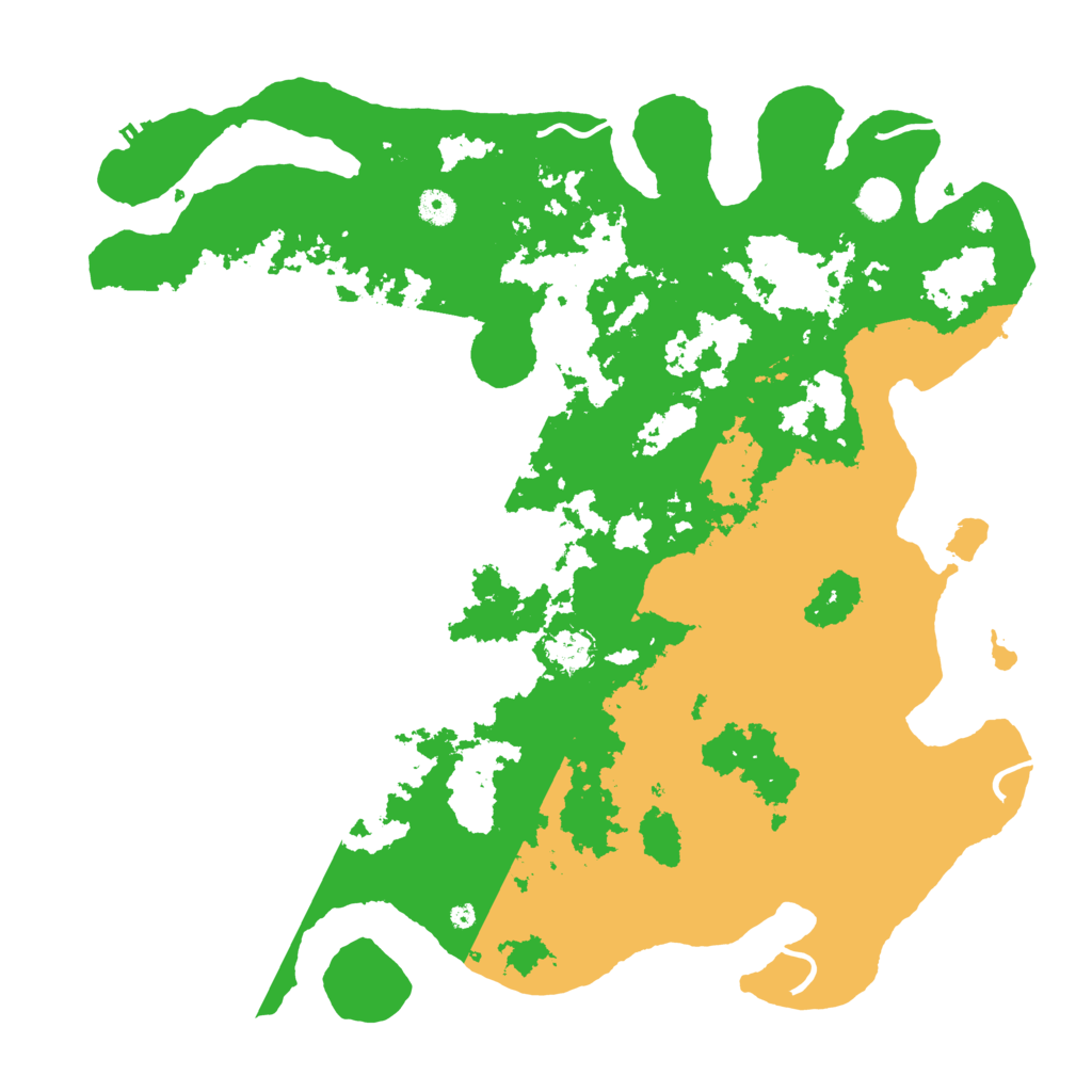 Biome Rust Map: Procedural Map, Size: 4500, Seed: 936
