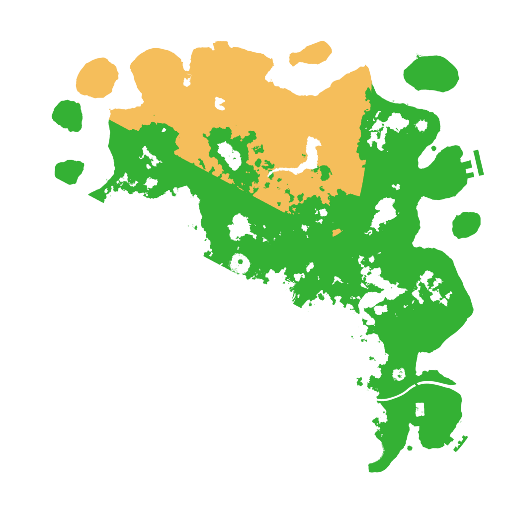 Biome Rust Map: Procedural Map, Size: 4000, Seed: 1199694678