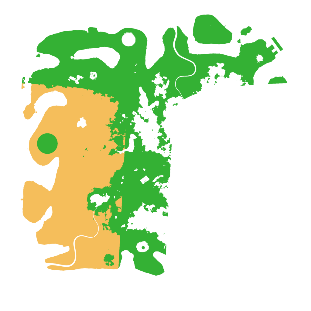 Biome Rust Map: Procedural Map, Size: 4000, Seed: 843843980