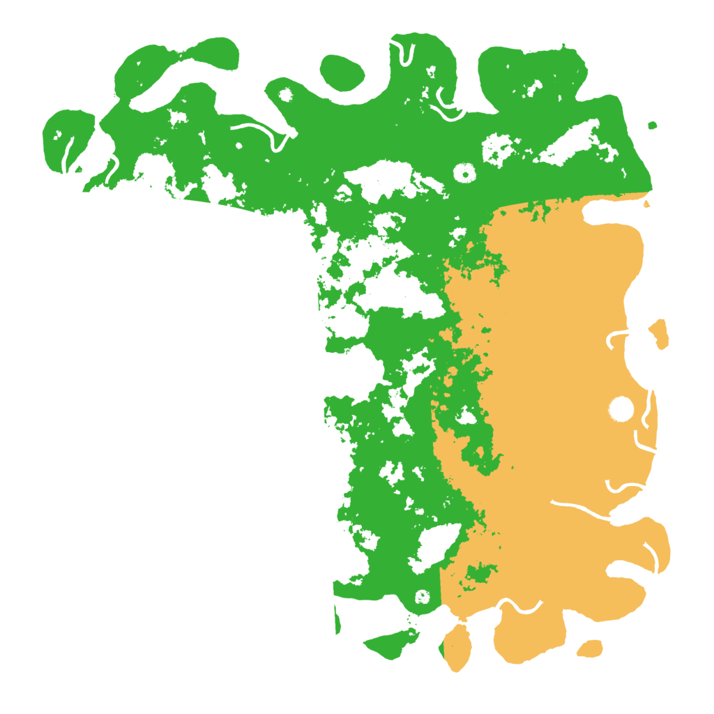 Biome Rust Map: Procedural Map, Size: 5000, Seed: 919192992