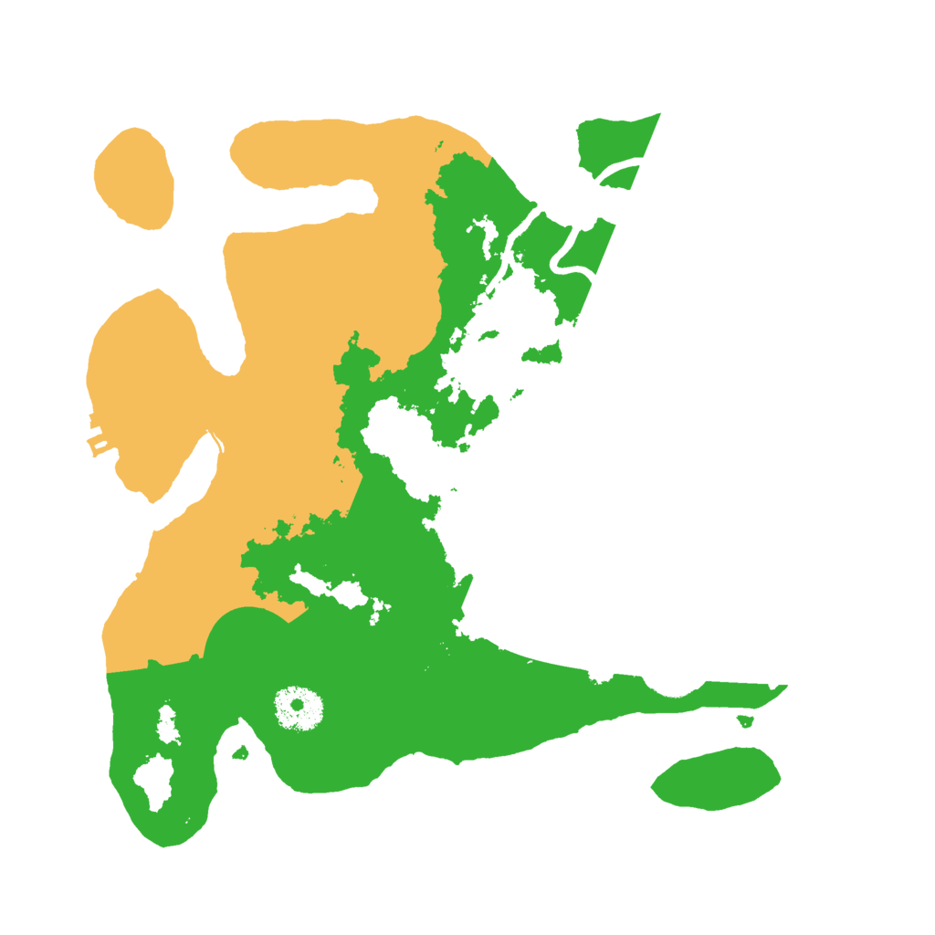 Biome Rust Map: Procedural Map, Size: 3000, Seed: 2010146939