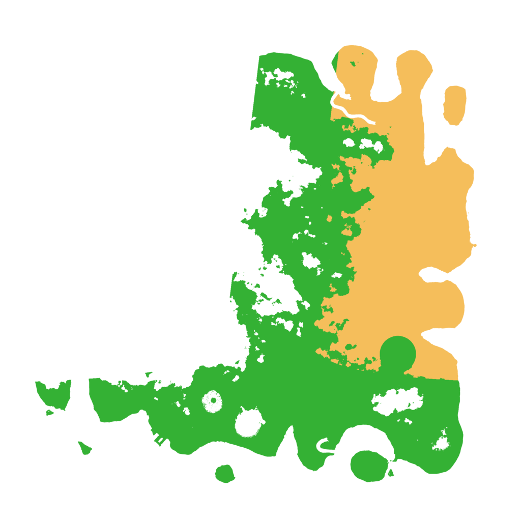 Biome Rust Map: Procedural Map, Size: 3800, Seed: 11178