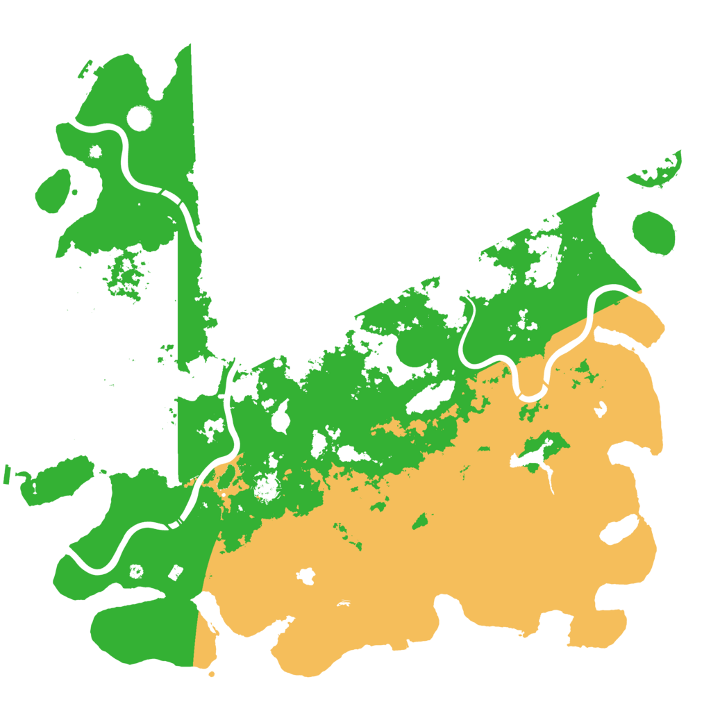 Biome Rust Map: Procedural Map, Size: 5000, Seed: 73669869