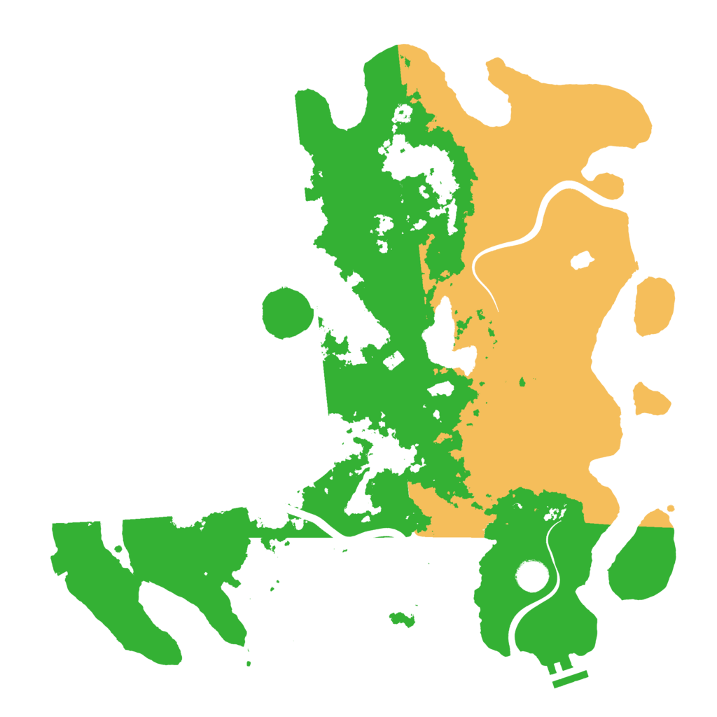 Biome Rust Map: Procedural Map, Size: 4000, Seed: 147563555