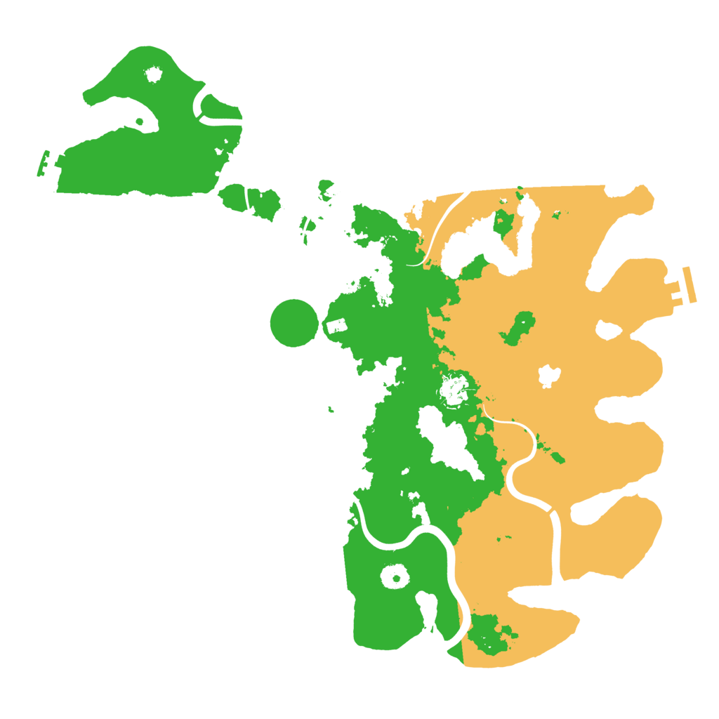 Biome Rust Map: Procedural Map, Size: 4000, Seed: 432497236