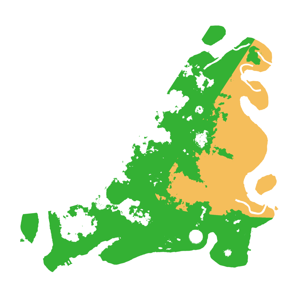 Biome Rust Map: Procedural Map, Size: 3800, Seed: 6019073