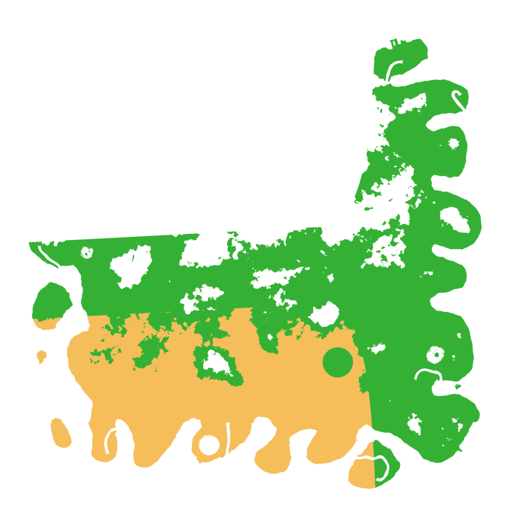 Biome Rust Map: Procedural Map, Size: 4500, Seed: 243671