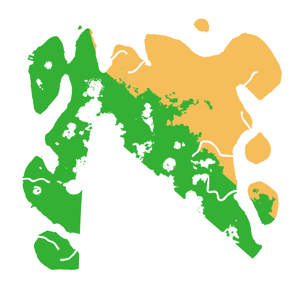 Biome Rust Map: Procedural Map, Size: 3500, Seed: 1125478422