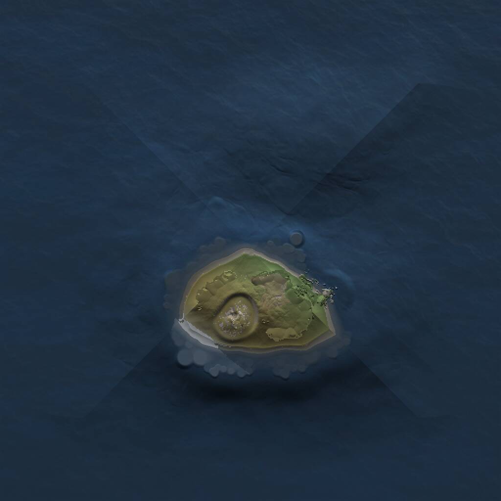 Rust Map: Procedural Map, Size: 1000, Seed: 124568, 1 Monuments