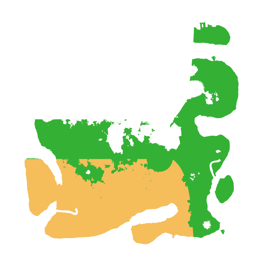 Biome Rust Map: Procedural Map, Size: 3000, Seed: 1356475040