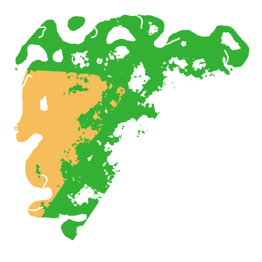 Biome Rust Map: Procedural Map, Size: 4500, Seed: 4253736
