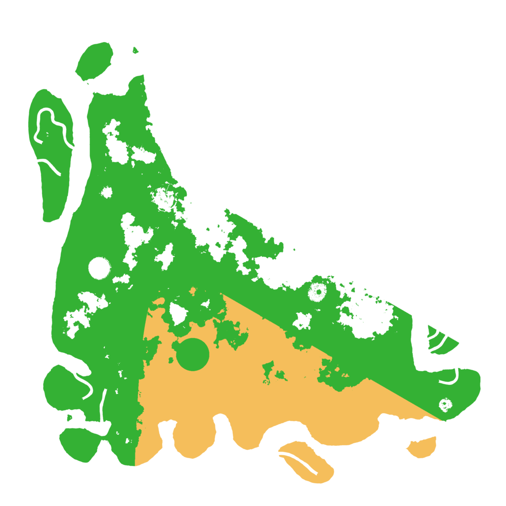Biome Rust Map: Procedural Map, Size: 4050, Seed: 129705770