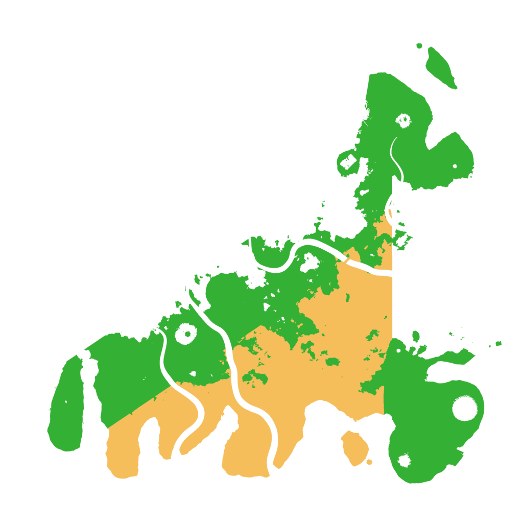 Biome Rust Map: Procedural Map, Size: 3726, Seed: 116