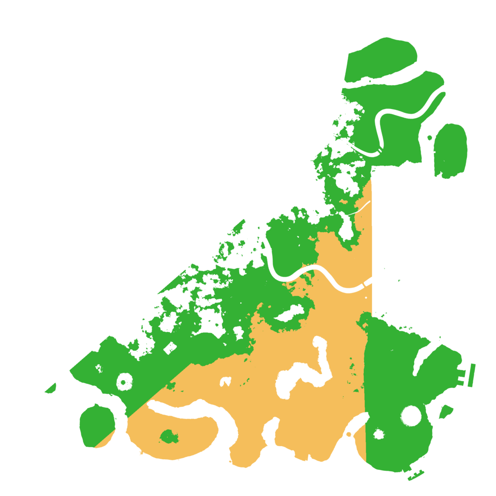 Biome Rust Map: Procedural Map, Size: 4300, Seed: 32858