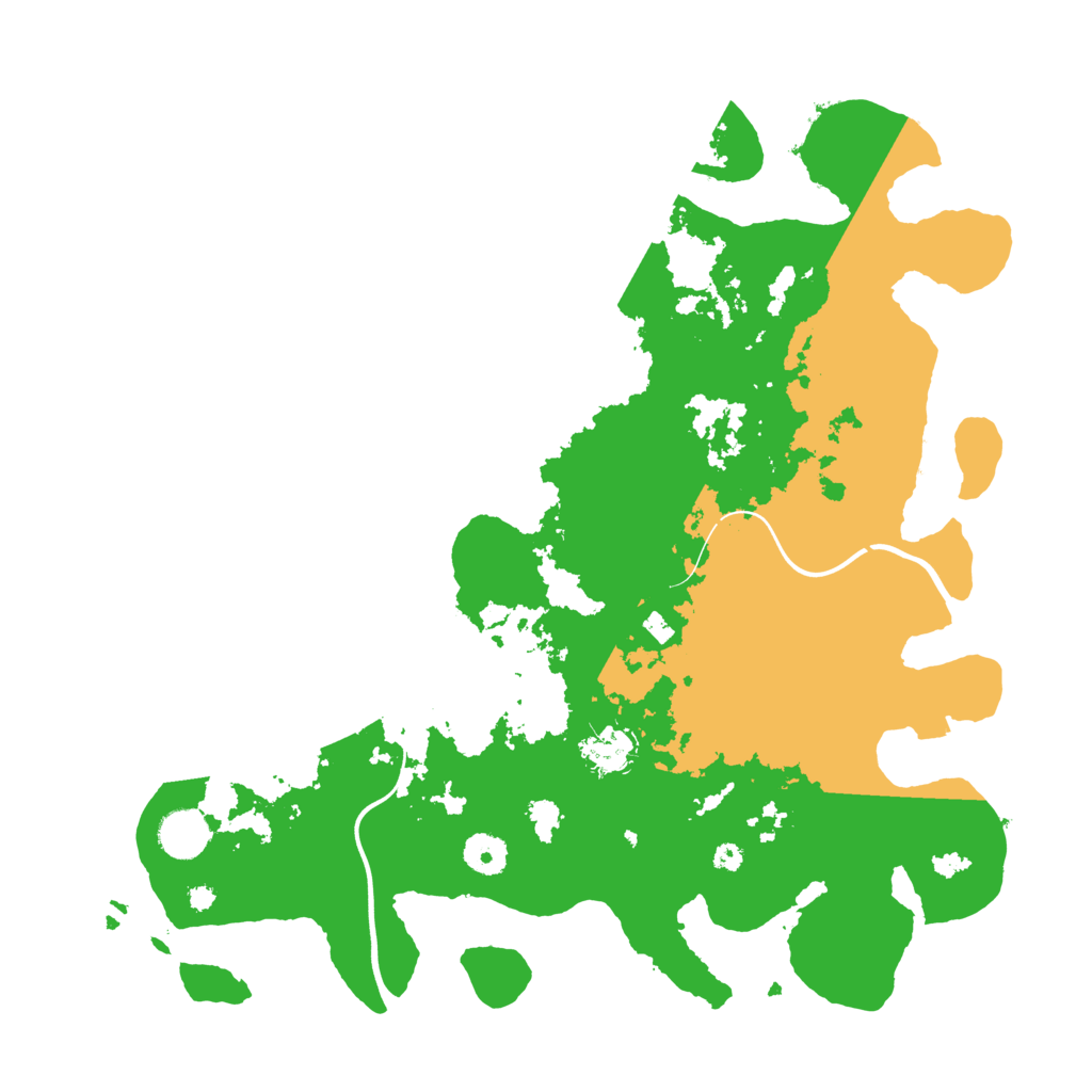Biome Rust Map: Procedural Map, Size: 3850, Seed: 1229000221