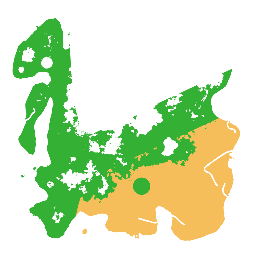 Biome Rust Map: Procedural Map, Size: 4000, Seed: 546113182
