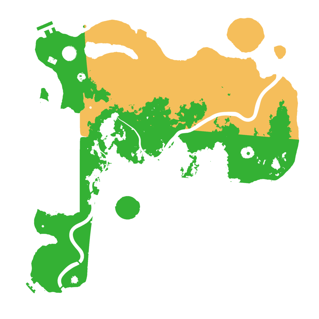 Biome Rust Map: Procedural Map, Size: 3850, Seed: 2168894