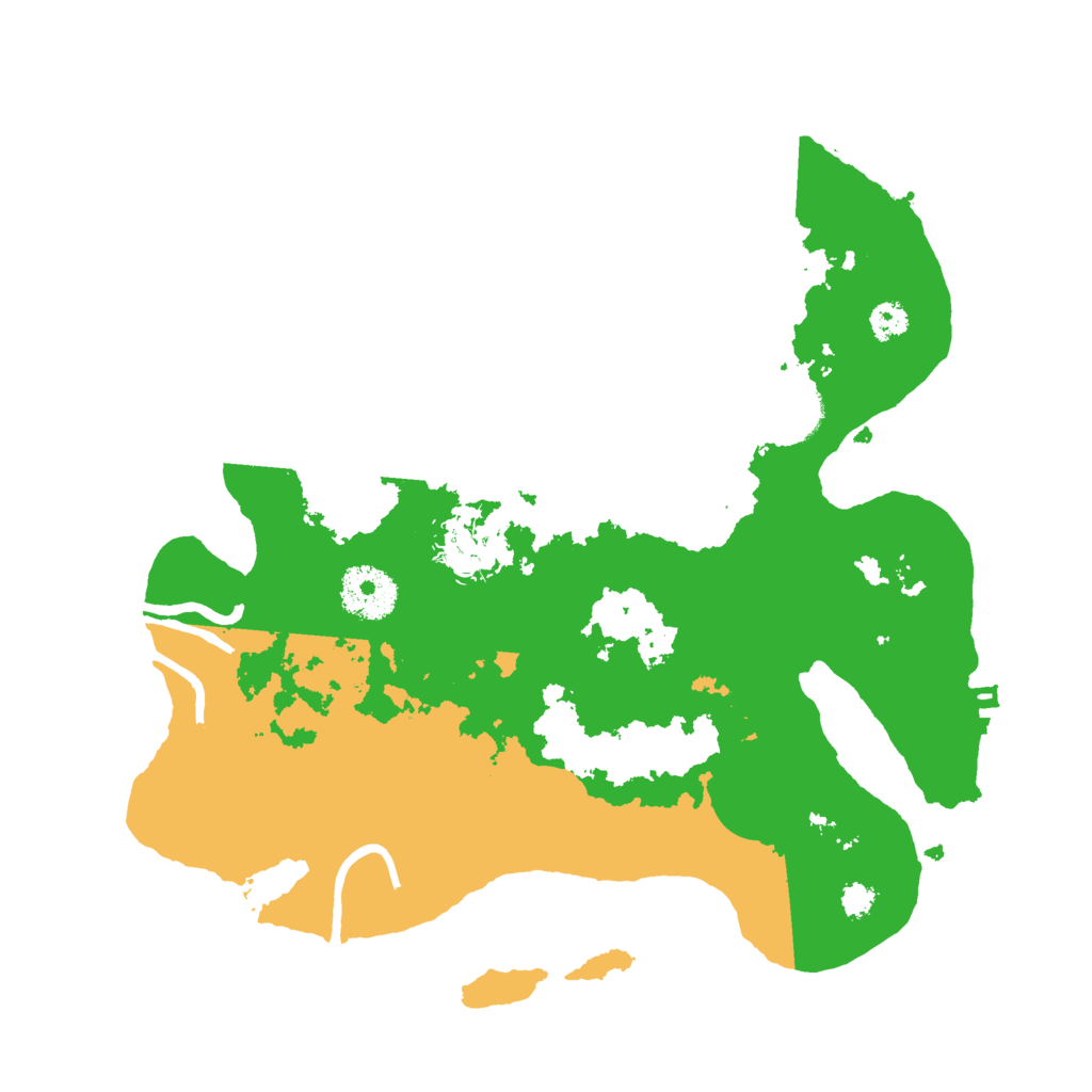 Biome Rust Map: Procedural Map, Size: 3000, Seed: 19184754