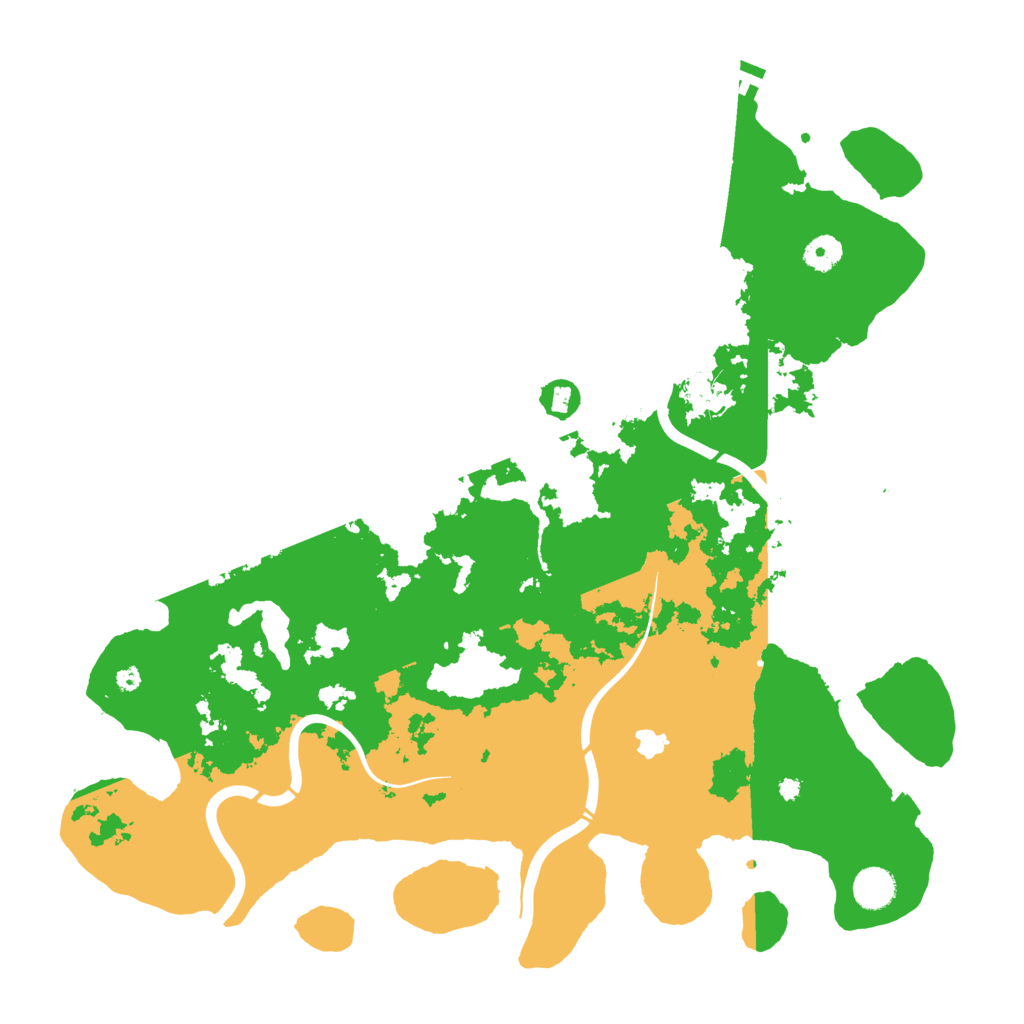 Biome Rust Map: Procedural Map, Size: 4250, Seed: 5555555